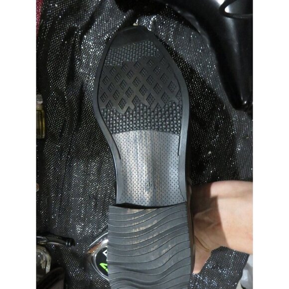 Italian Leather Chelsea Riding Boot for Men Ankle Boot Block Heel Pull On 41 8 - Picture 11 of 12